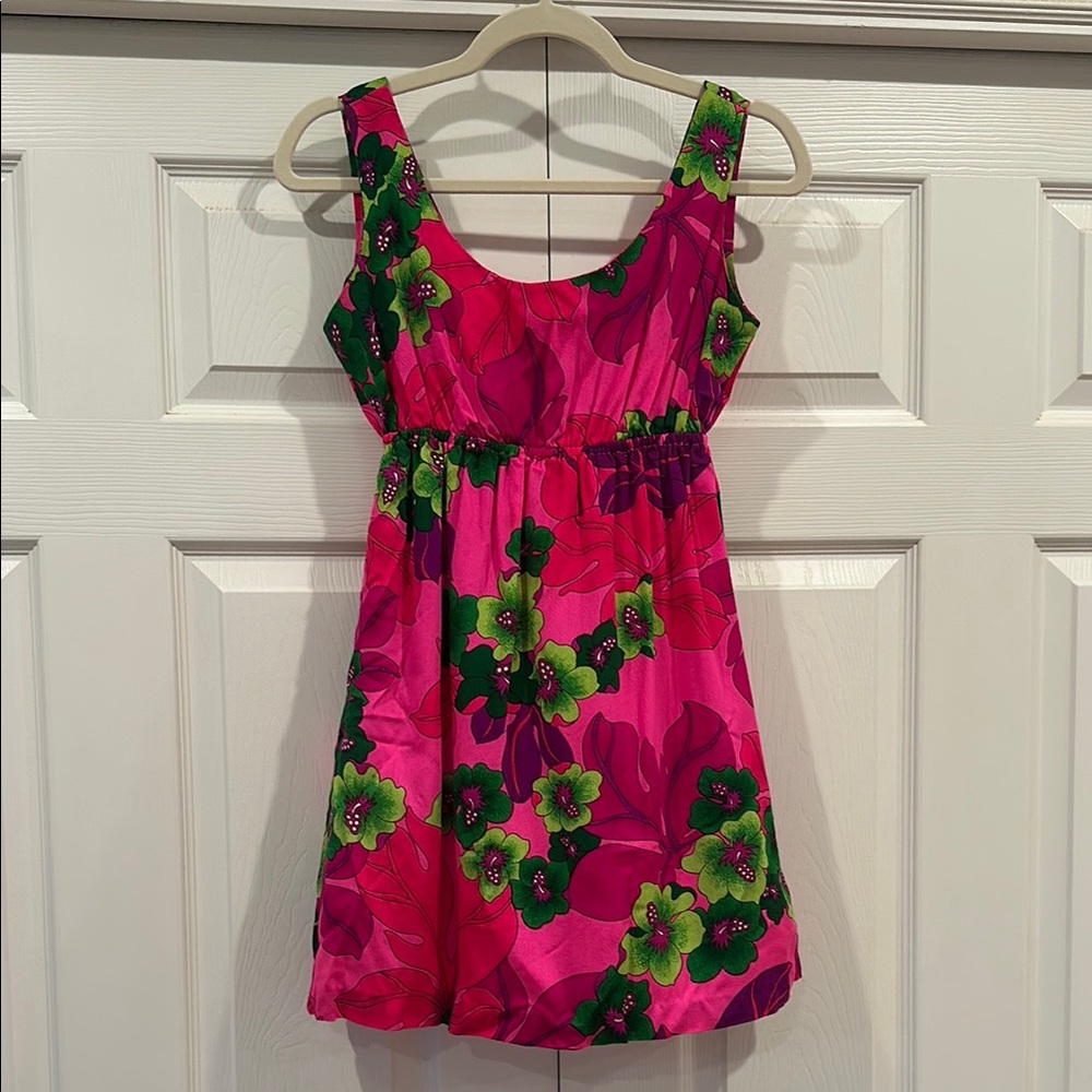 Vintage Pomare Tahiti Mini Sundress XS